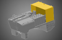 Fuel and Lube Platform Structure