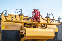 Rear Spray Bar With Spray Head Valves