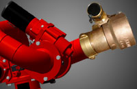 Adjustable Fan Or Fog Stream Nozzles Allow Adjustable Stream Patterns