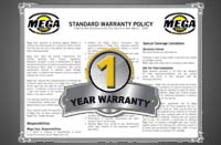 Mega Provides A One-Year Warranty