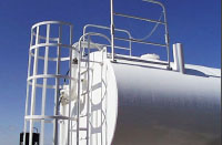 Ladder Cage For aAdded Safety