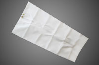 Canvas Discharge Sock Reduces Splash