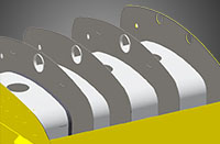 Access Manways Through The Baffles Of Tank