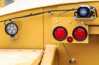 LED Light Group with Backup Alarm and Clearance and Utility Lights