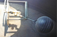 Float valve Provides Shut off