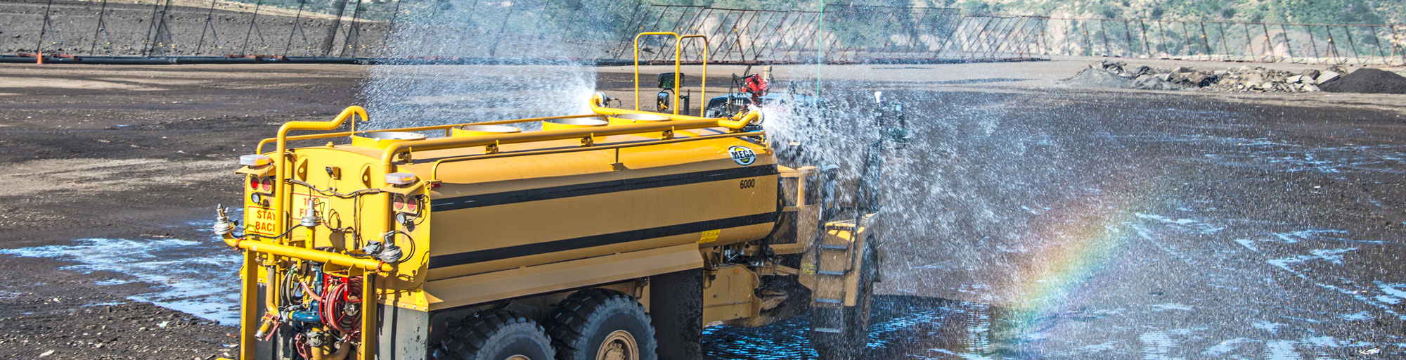 Articulated Truck Tanks Landing Page Banner