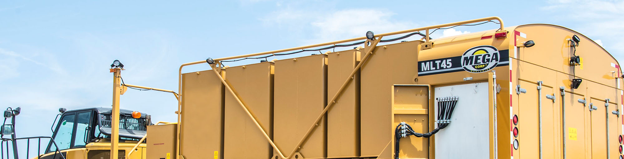 Mega Lube Truck Bodies Banner