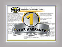 Mega Provides A One-Year Warranty