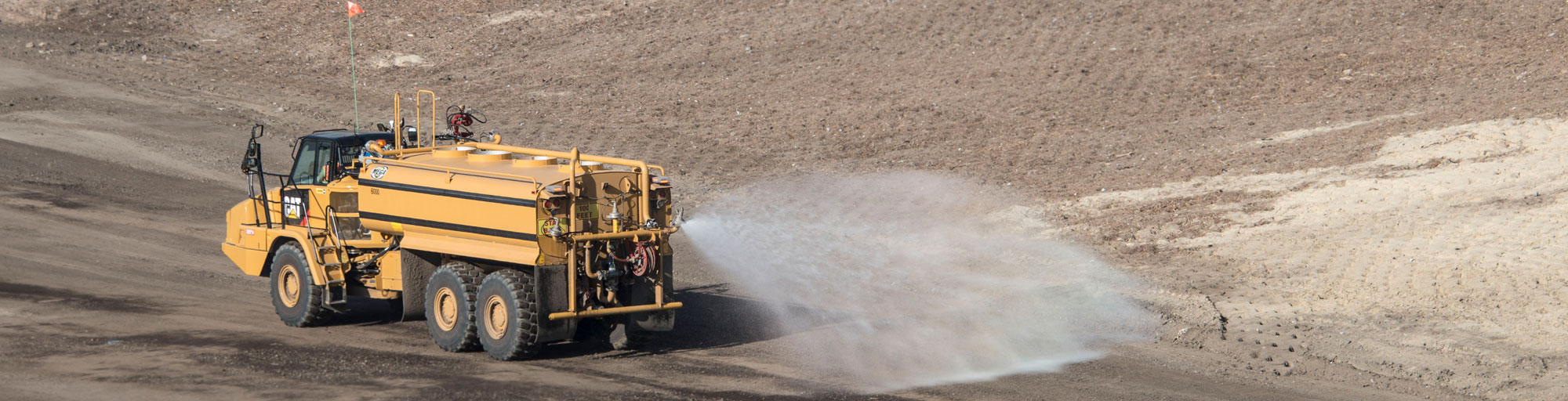 Water Distribution Landing Page Banner