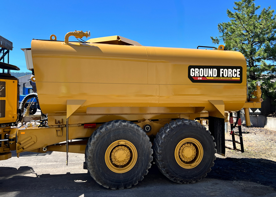 6,000 gallon water tank kit for Komatsu HM300