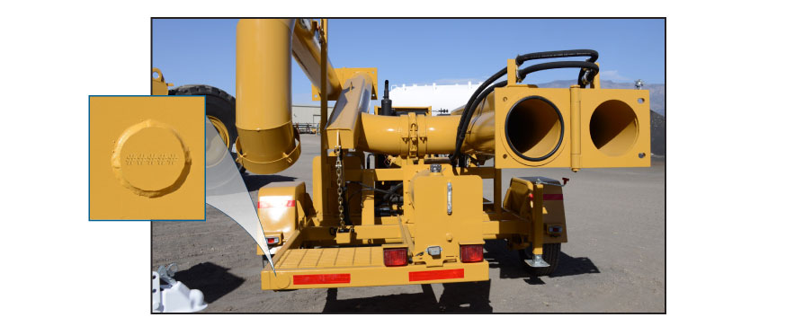 Location of Serial and Model Numbers on MMP Tier I and II
