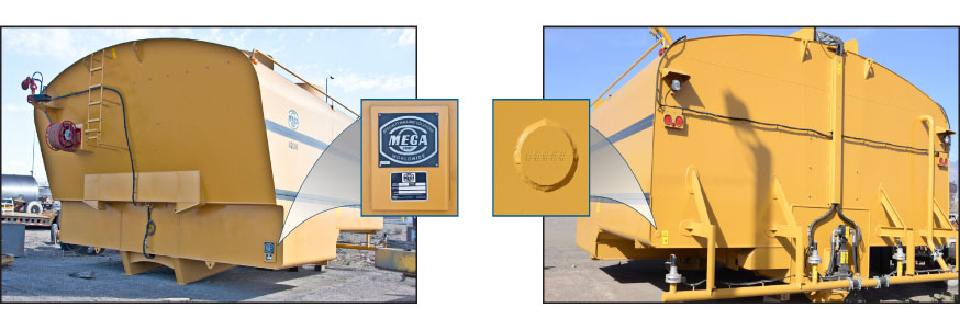Location of MTT Serial and Model Numbers